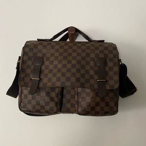 Louis Vuitton Broadway Ebene Damier shoulder bag